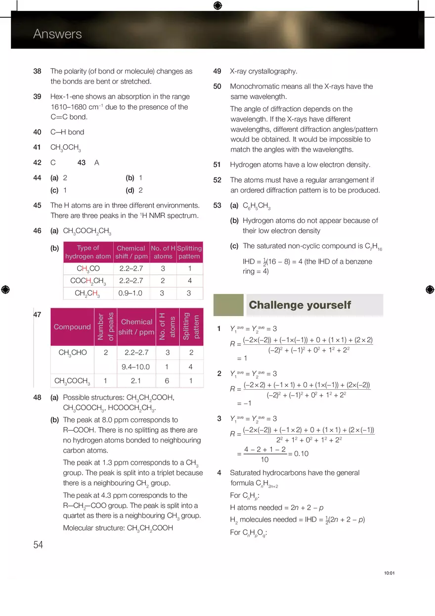 Chemistry Answers Chapter 11 - Page 3