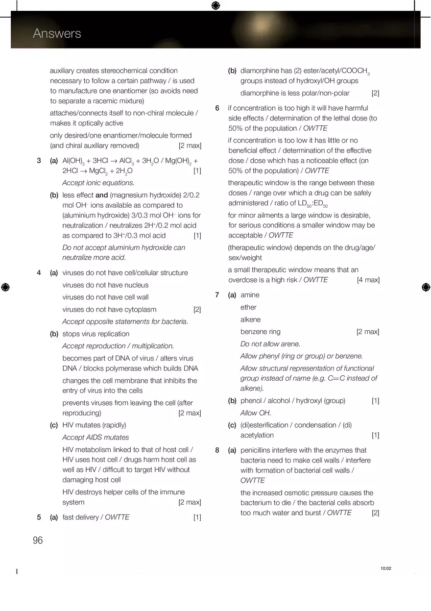 Chemistry Answers Chapter 15 - Page 5