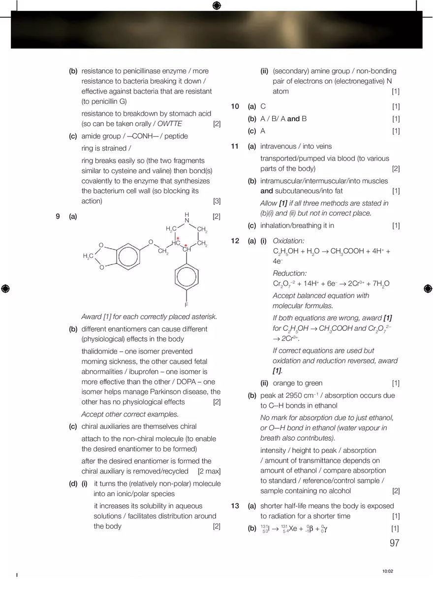 Chemistry Answers Chapter 15 - Page 6