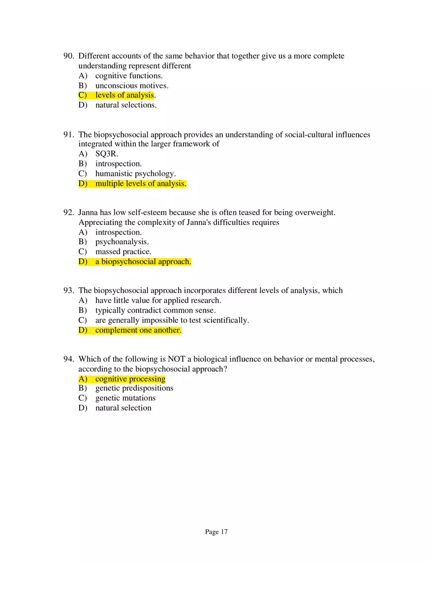 Psychology Module 1 Part 2 - Page 9