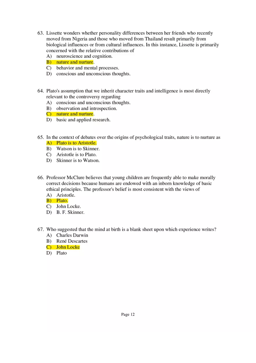 Psychology Module 1 Part 2 - Page 4