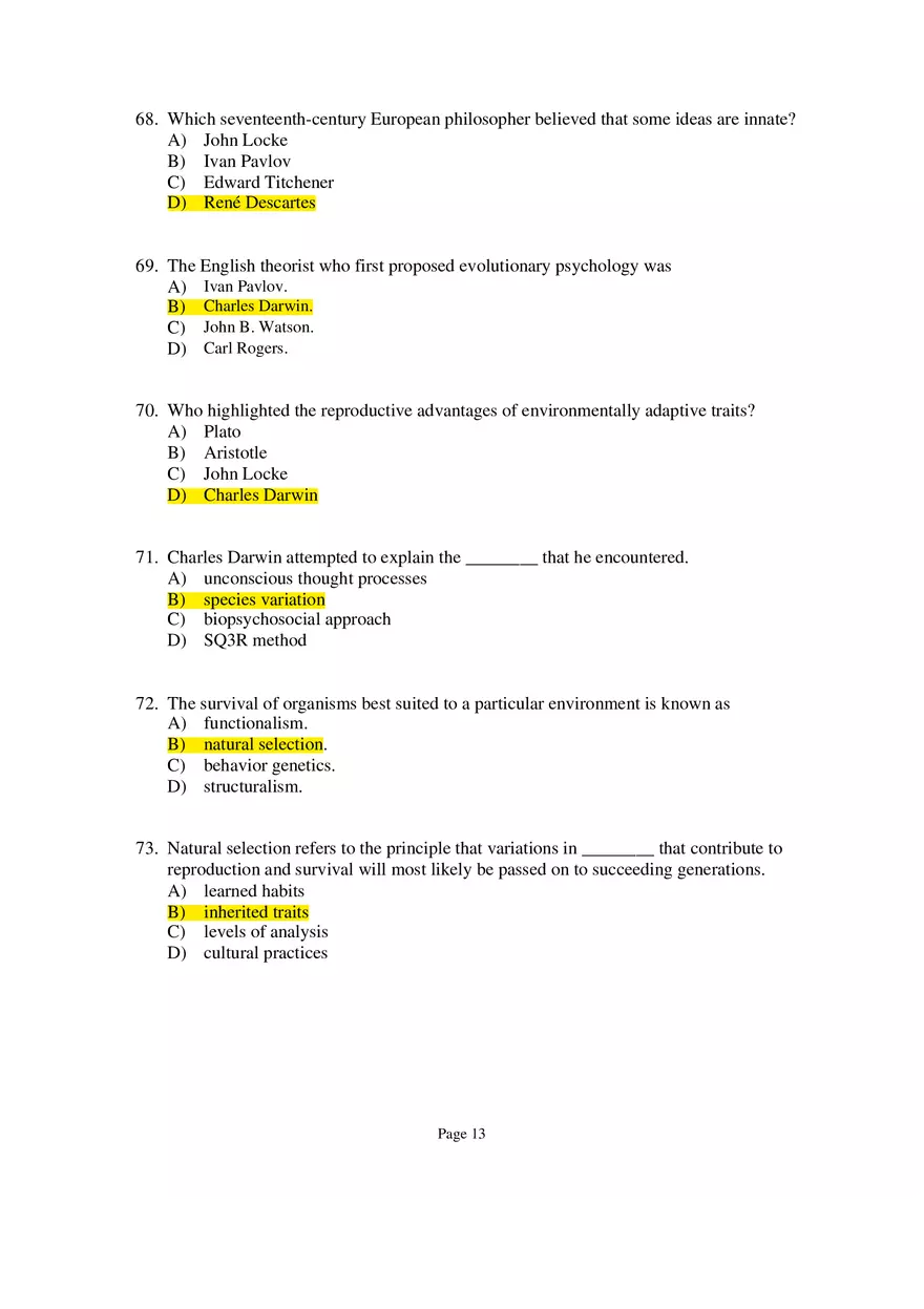Psychology Module 1 Part 2 - Page 5