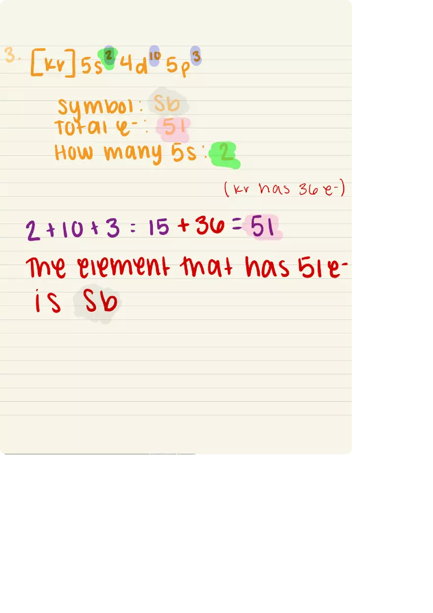 Chemistry Objective 2b Answers - Page 10