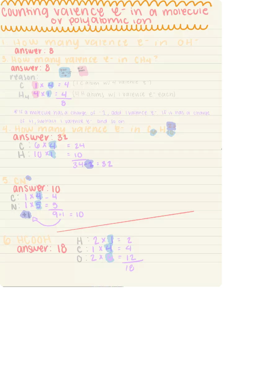 Chemistry Objective 2b Answers - Page 12