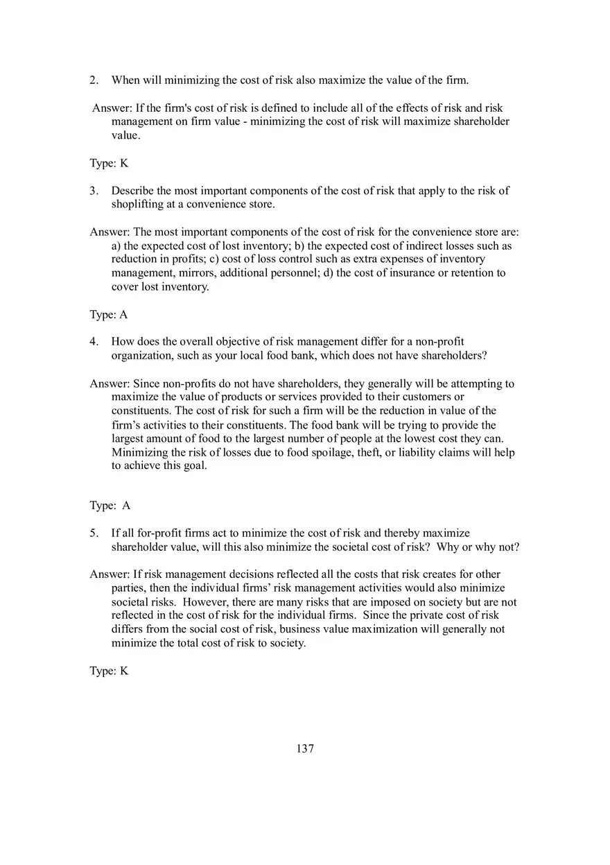 Chapter 2 Objective of Risk Management - Page 6