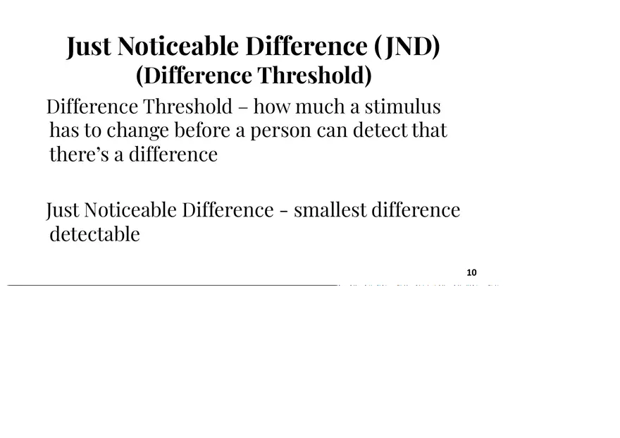 Unit 3 Principles of Sensation - Page 21
