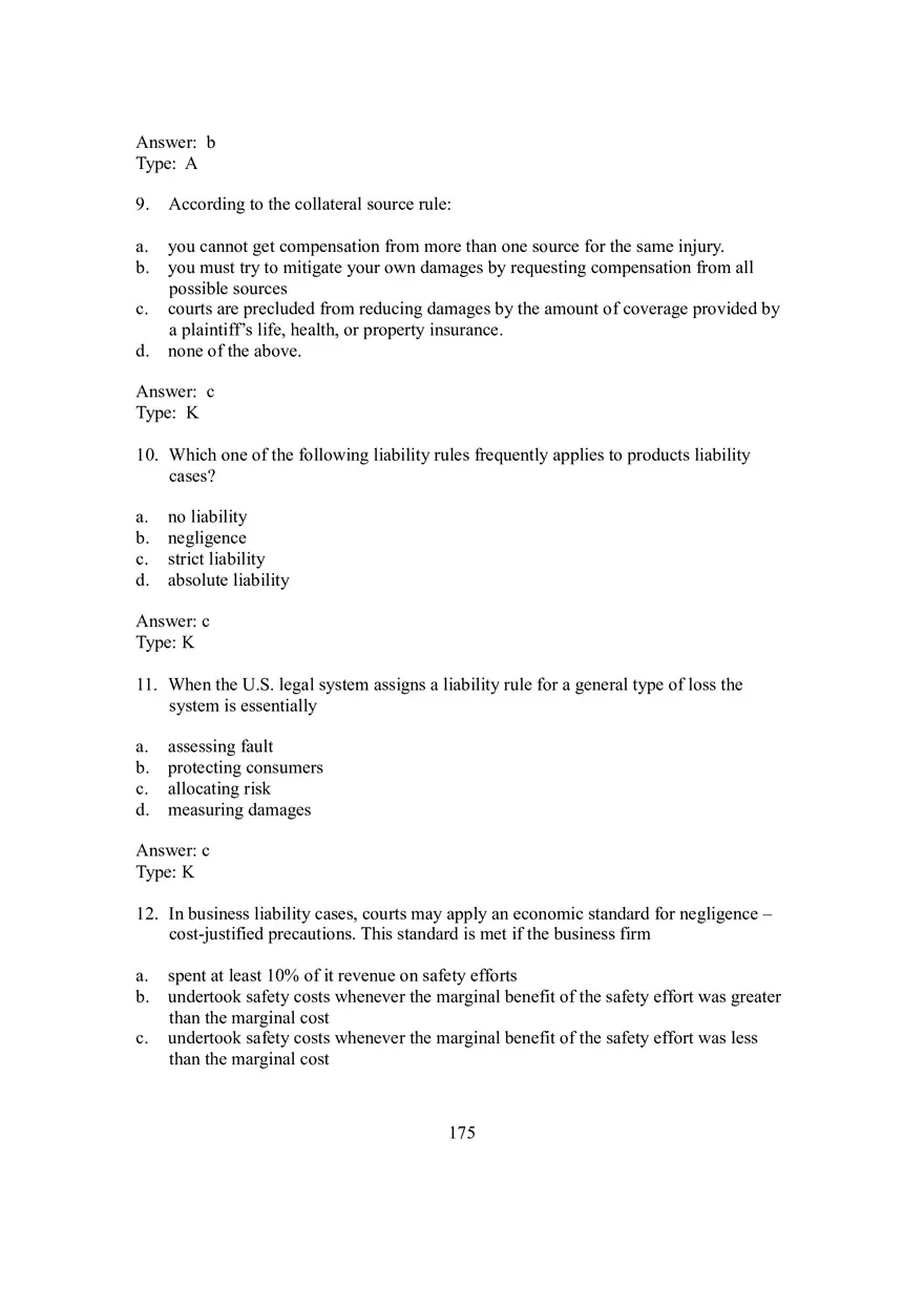 Chapter 12 Legal Liability for Injuries - Page 3