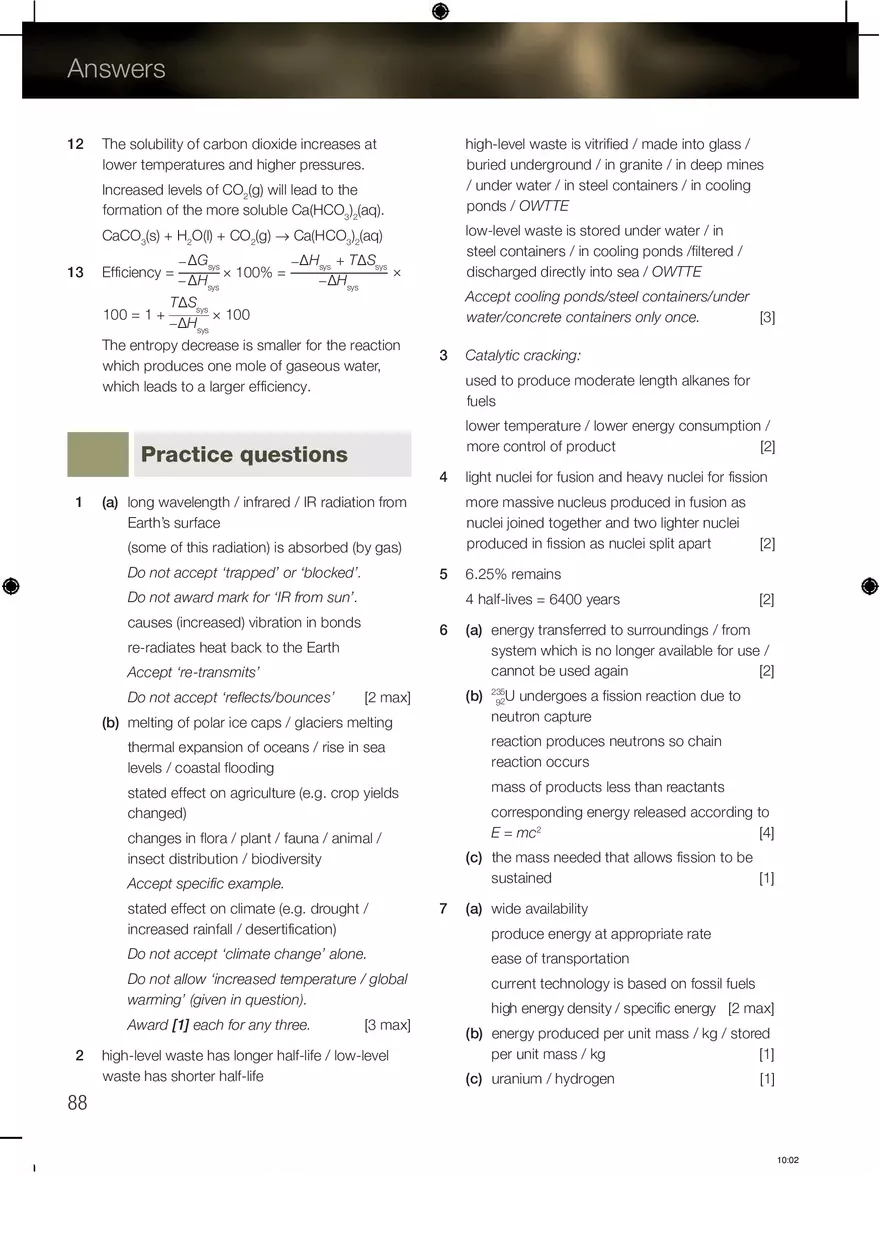 Chemistry Answers Chapter 14 - Page 5