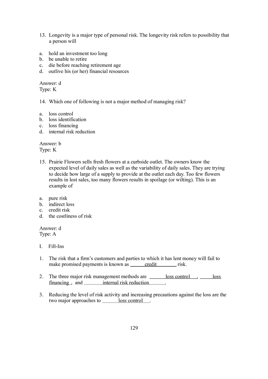 Chapter 1 Risk and Its Management - Page 4