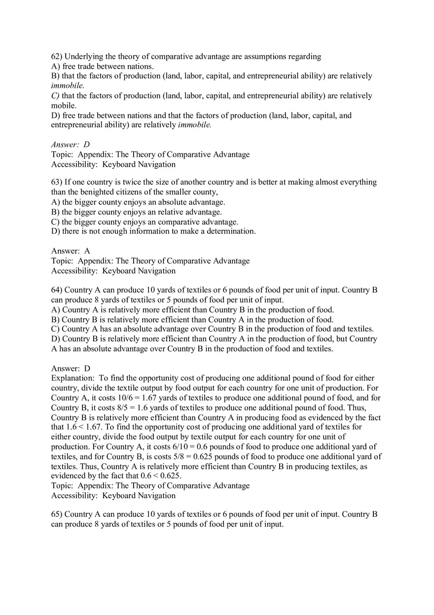 Chapter 1 Globalization and the Multinational Firm Answers 2 - Page 8