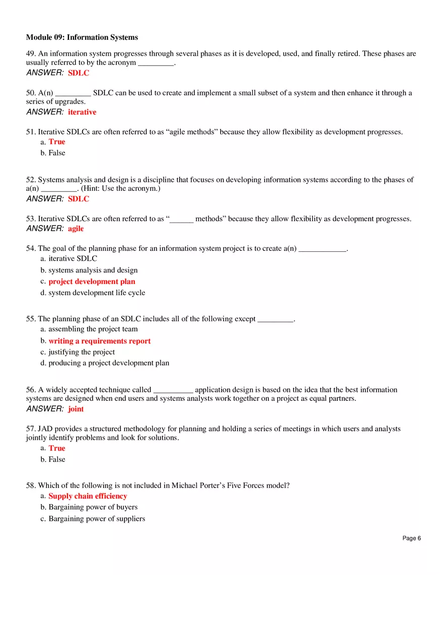 Module 09 Information Systems - Page 9