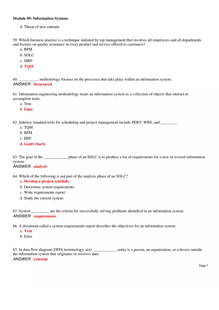 Module 09 Information Systems - Page 10