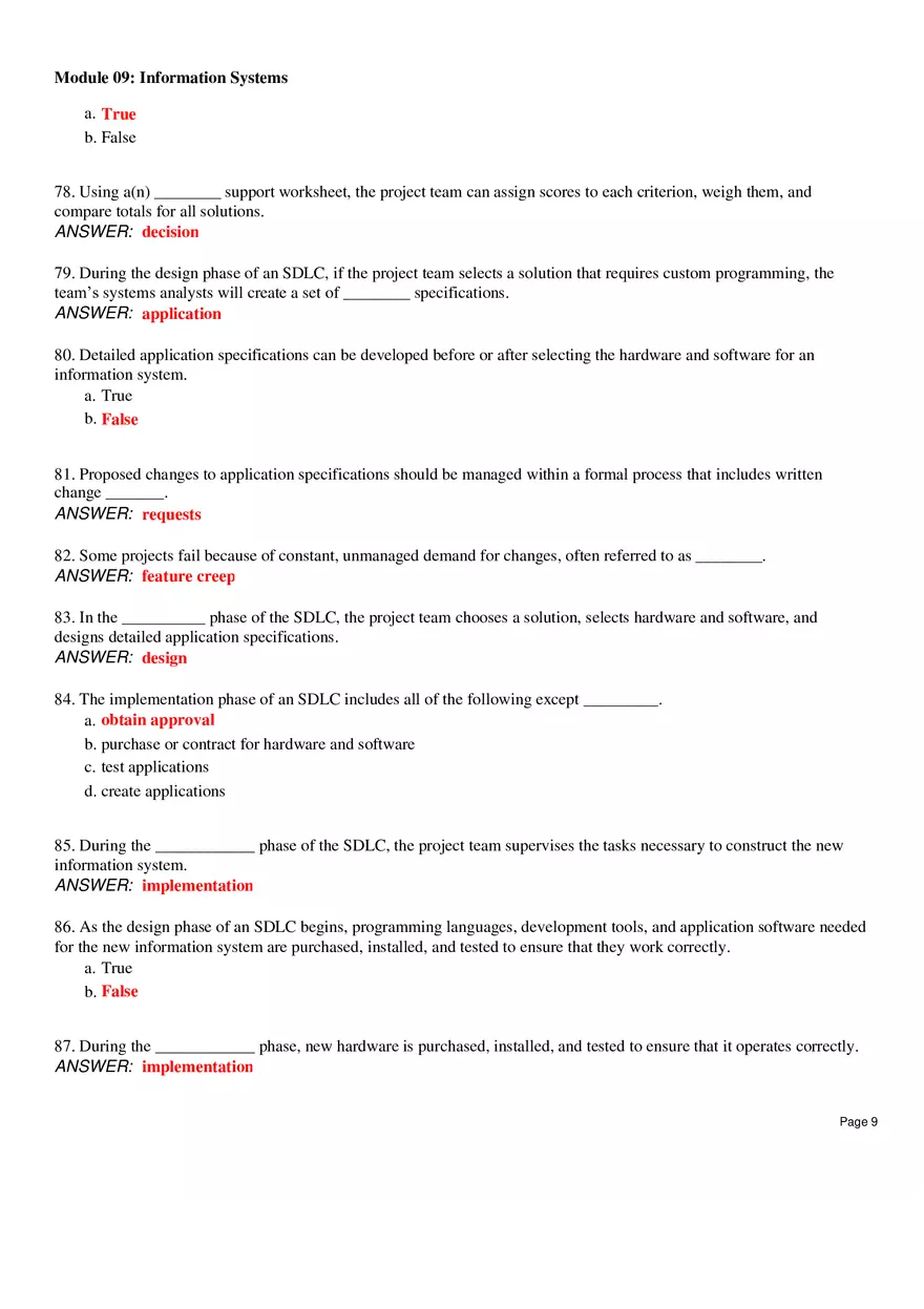 Module 09 Information Systems - Page 12