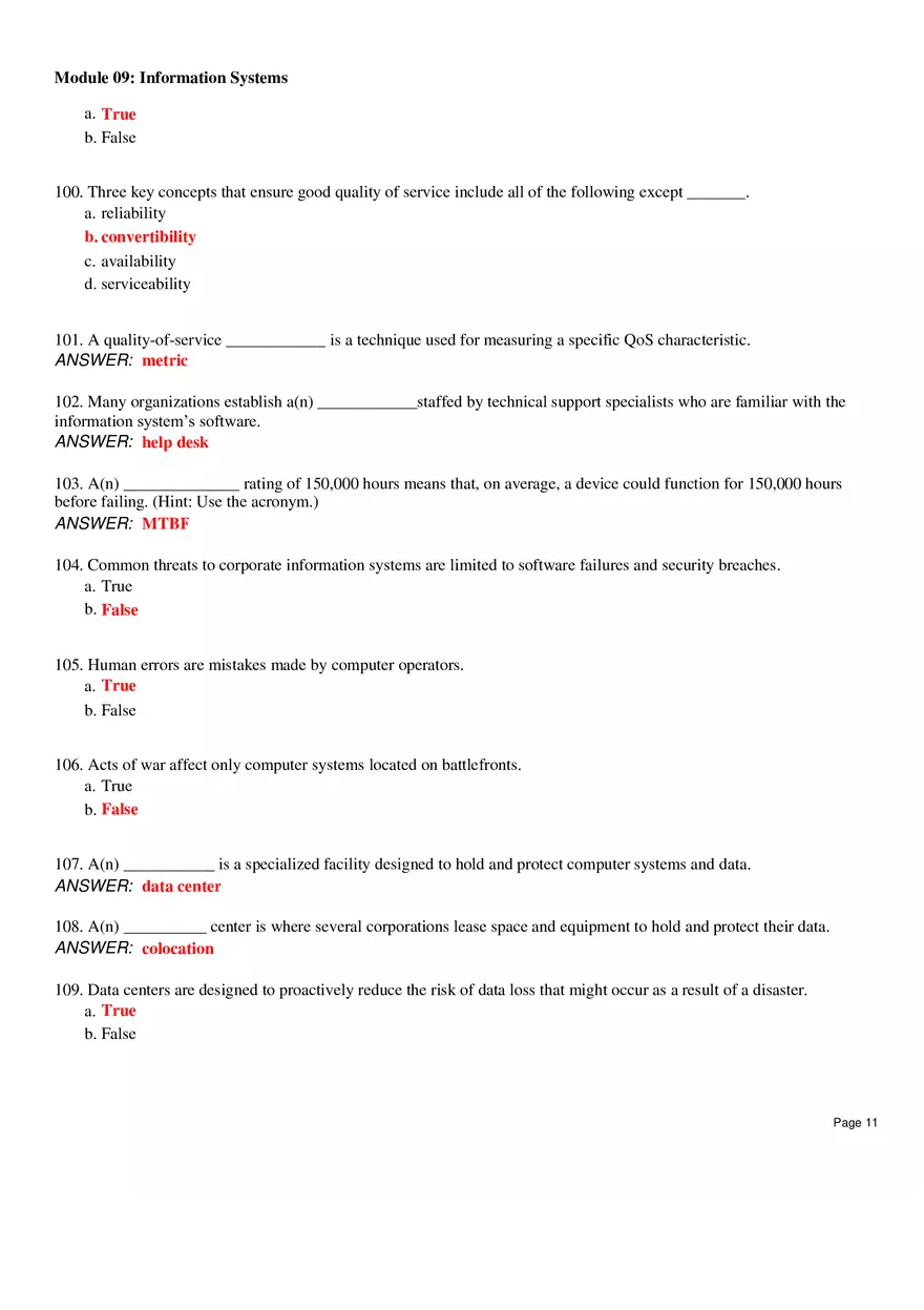 Module 09 Information Systems - Page 3