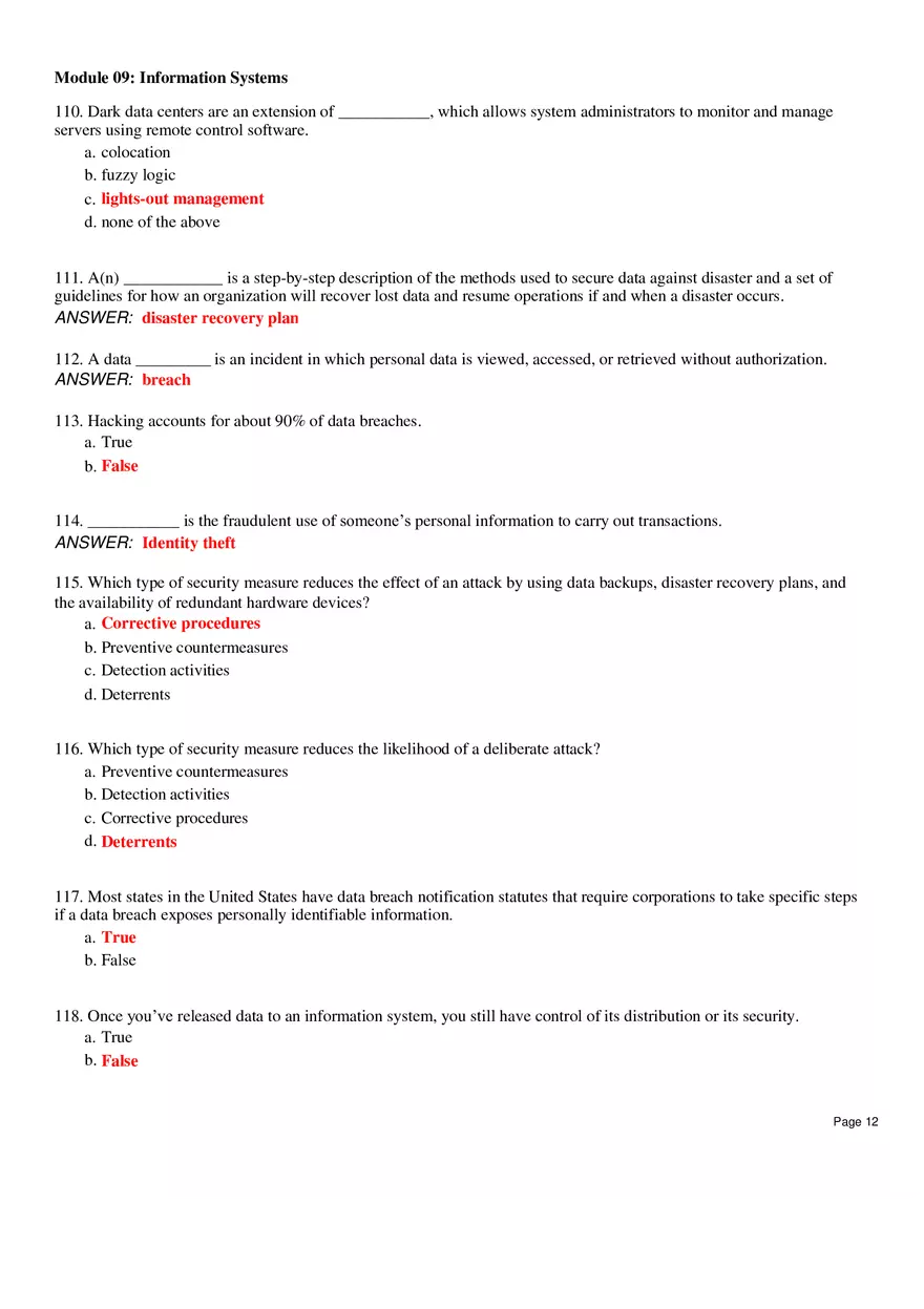 Module 09 Information Systems - Page 4