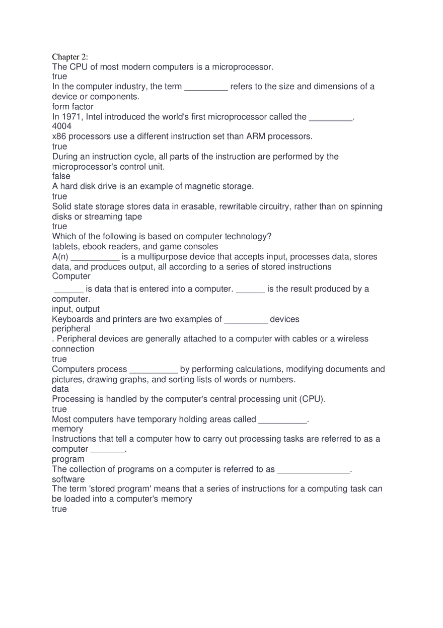 Comp Con Final Questions Chapter 2 - Page 1