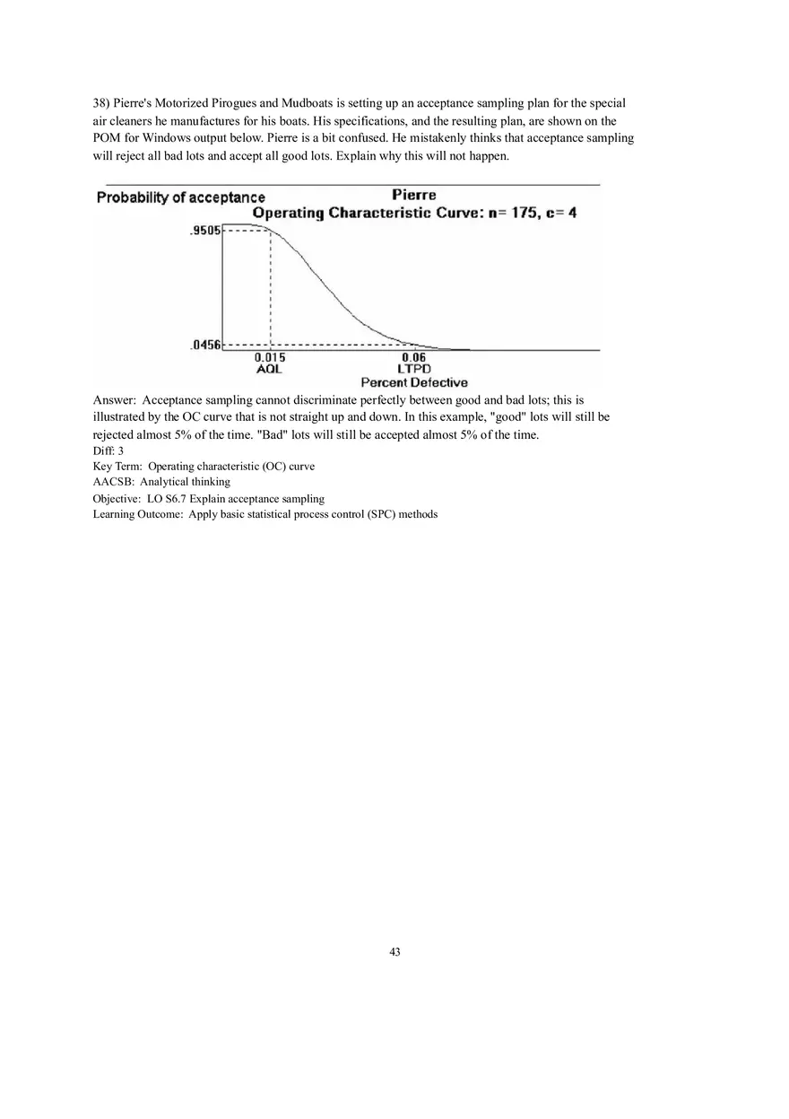 Section 3  Acceptance Sampling - Page 11