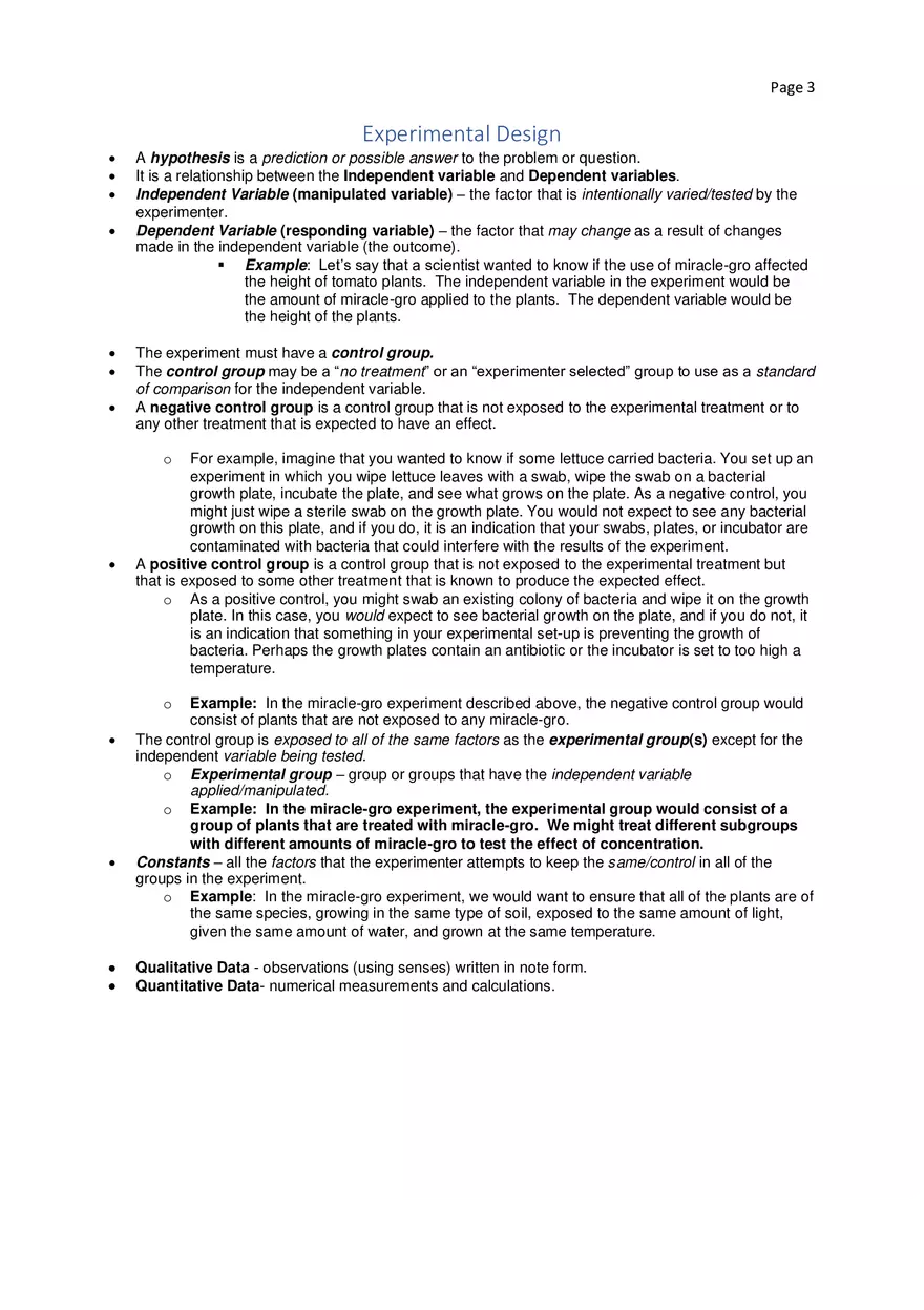 Biology Cheat Sheet - Page 13