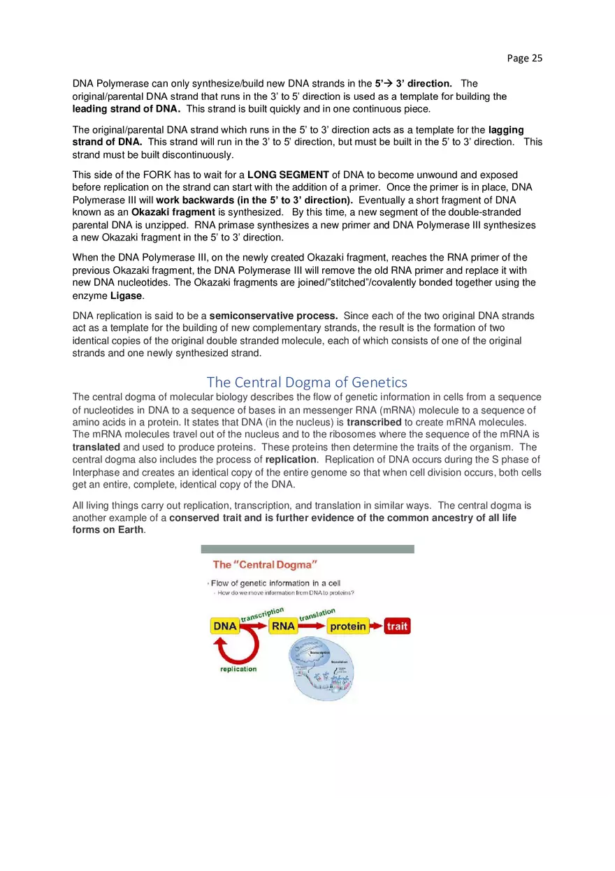 Biology Cheat Sheet - Page 18