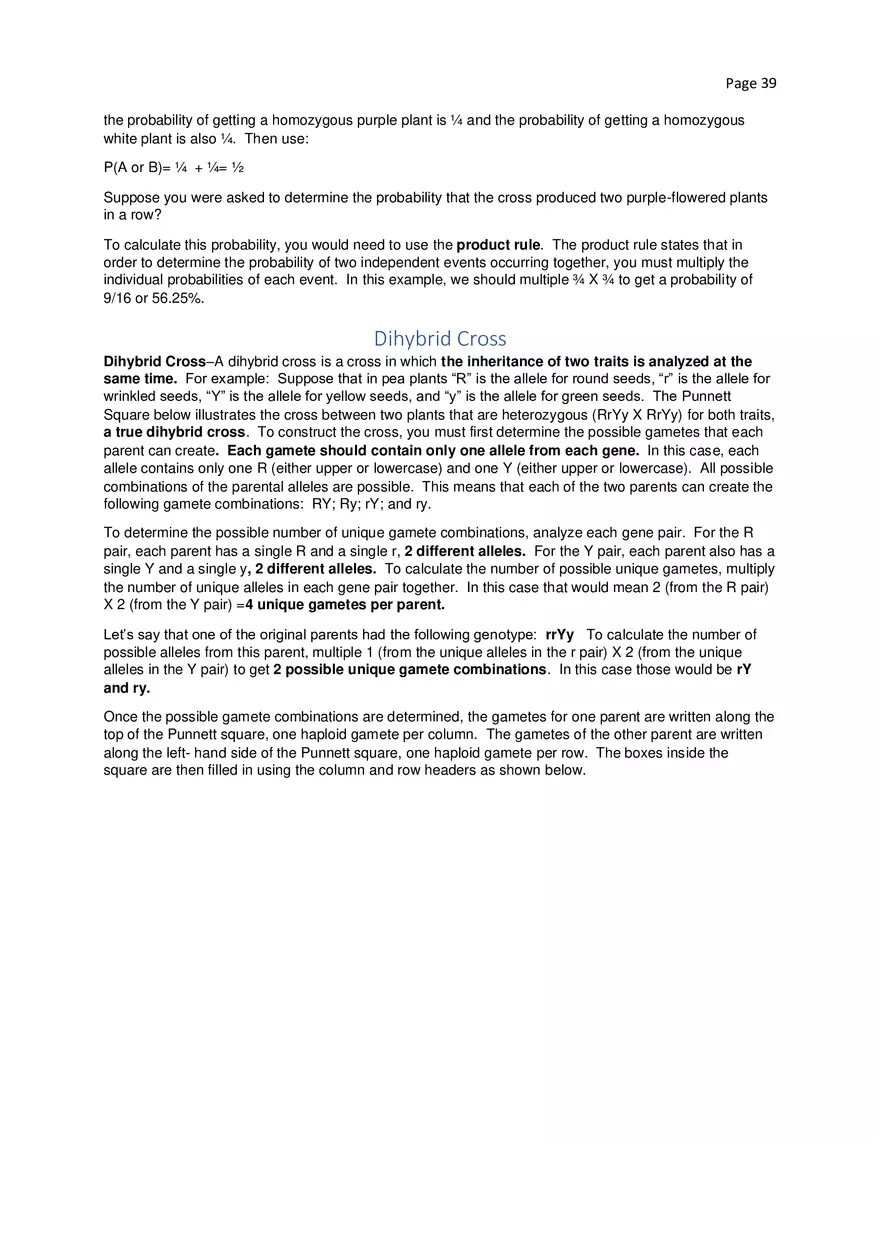 Biology Cheat Sheet - Page 33