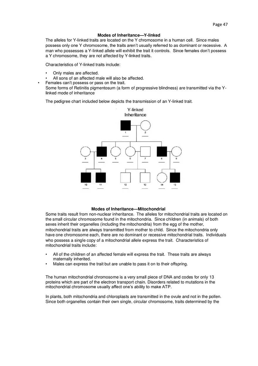 Biology Cheat Sheet - Page 42