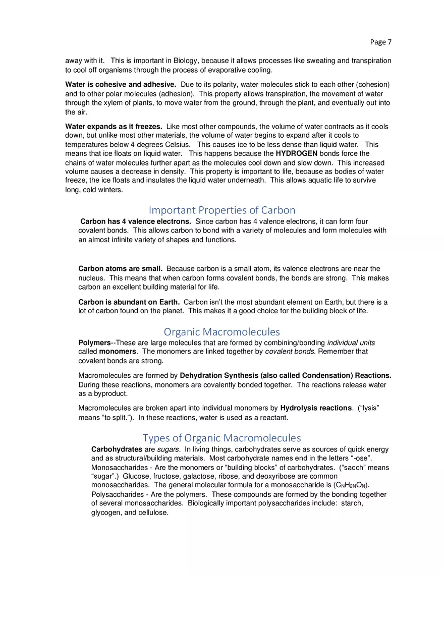 Biology Cheat Sheet - Page 45