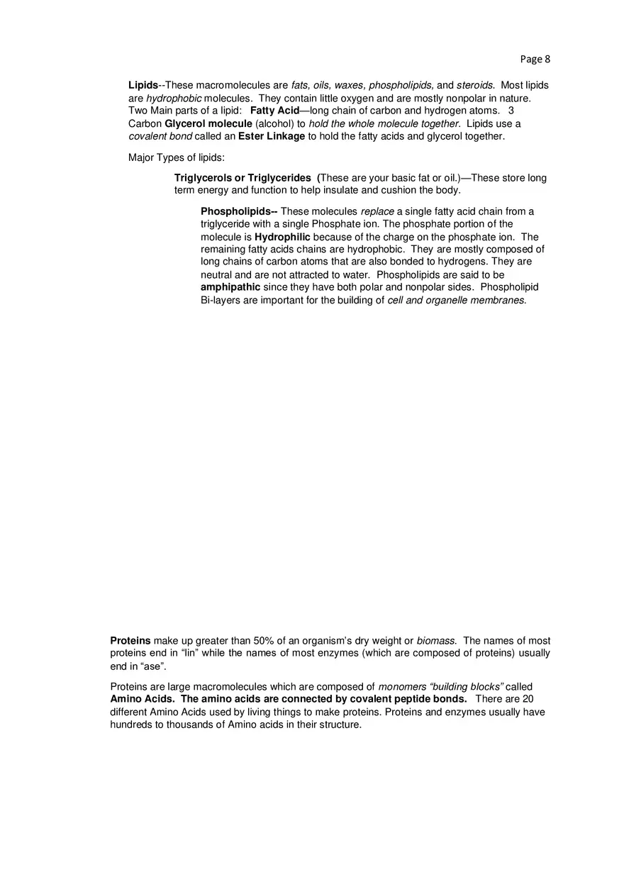 Biology Cheat Sheet - Page 46