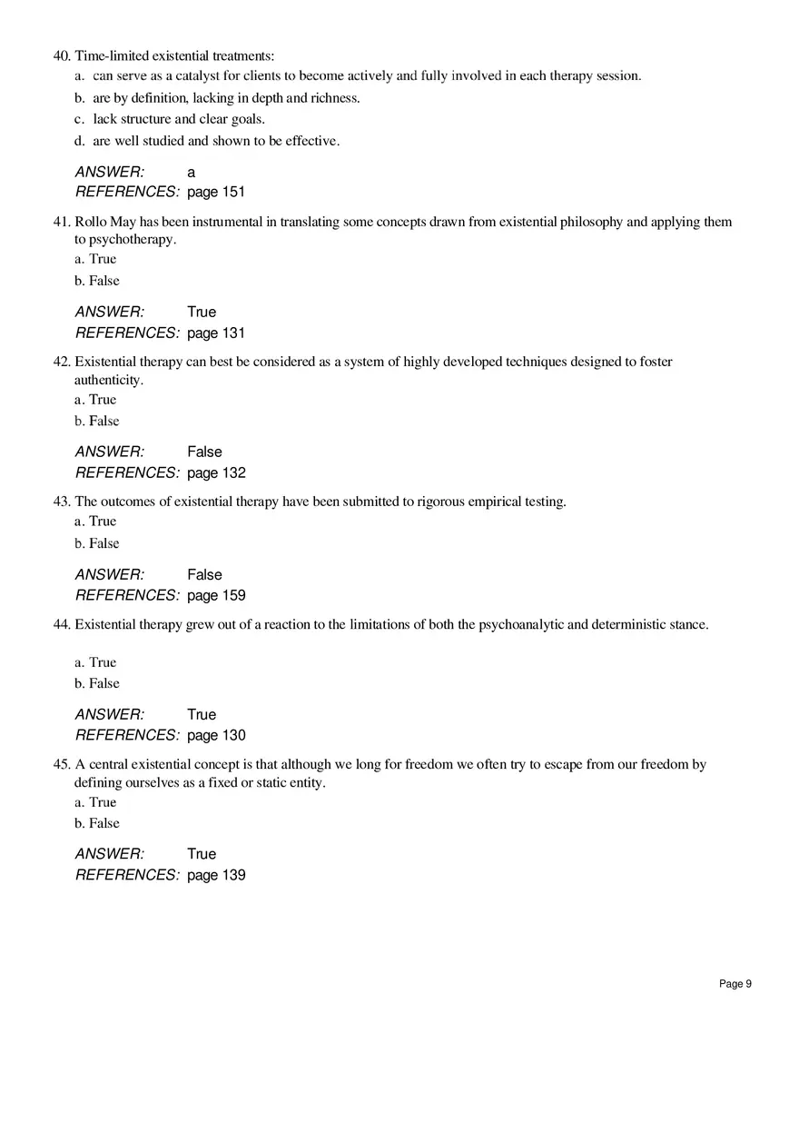 Existential Therapy Questions - Page 12