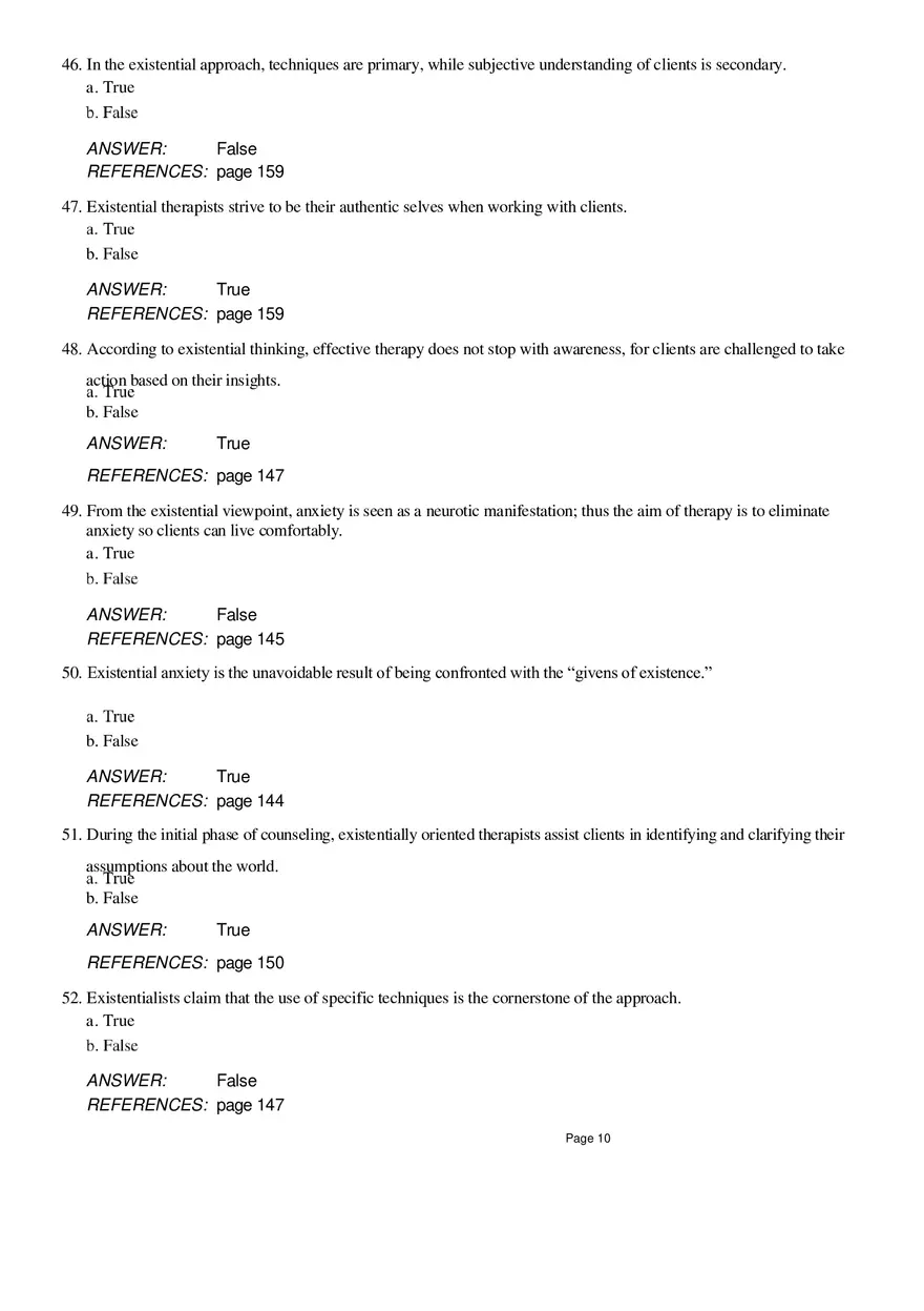 Existential Therapy Questions - Page 13
