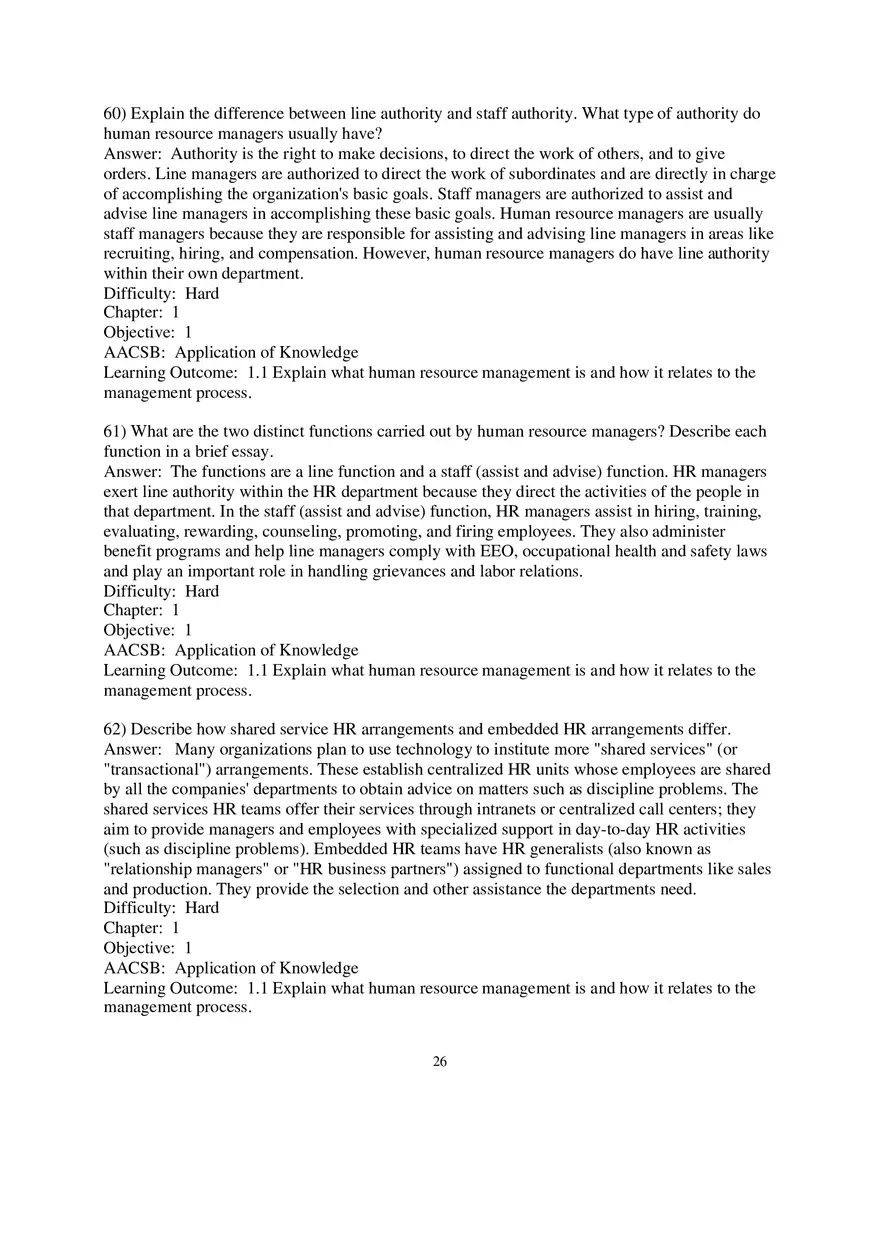 Chapter 1 Introduction to Human Resource Management Essay - Page 2
