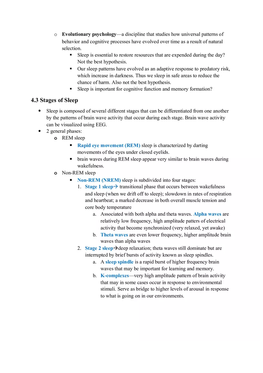 Chapter 4 States of Consciousness - Page 3