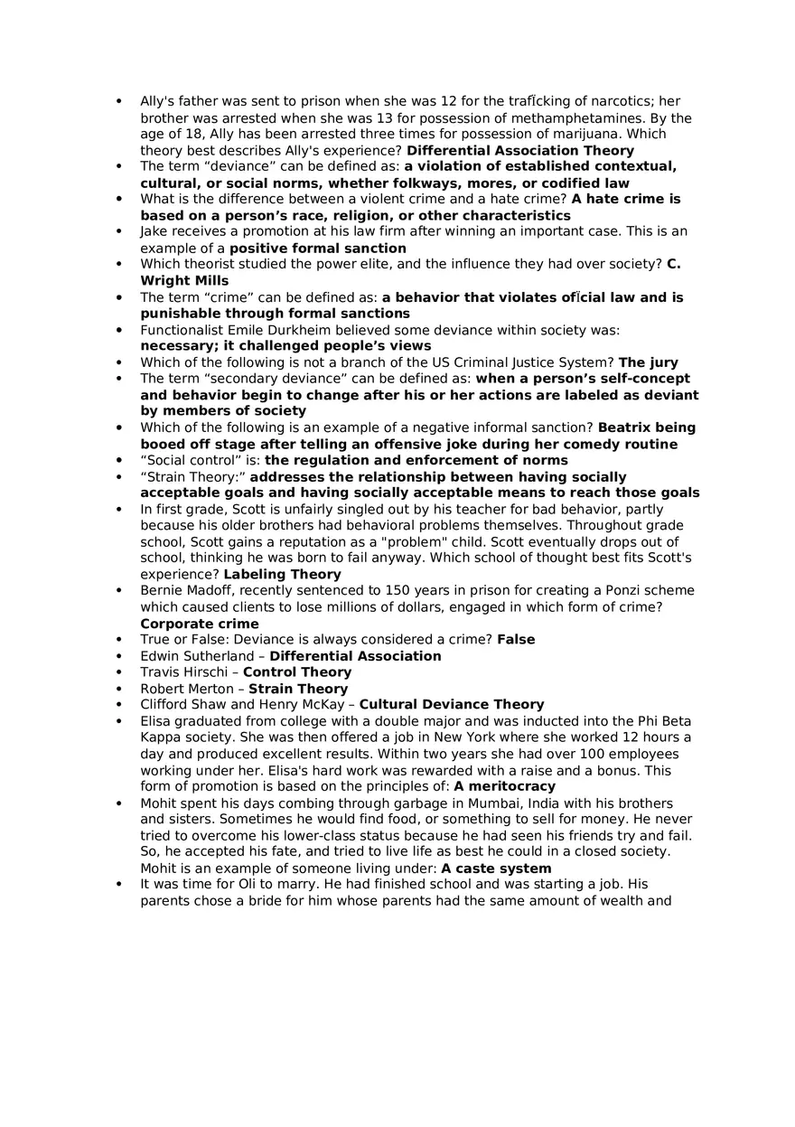 Ally's Father Was Sent to Prison - Page 1