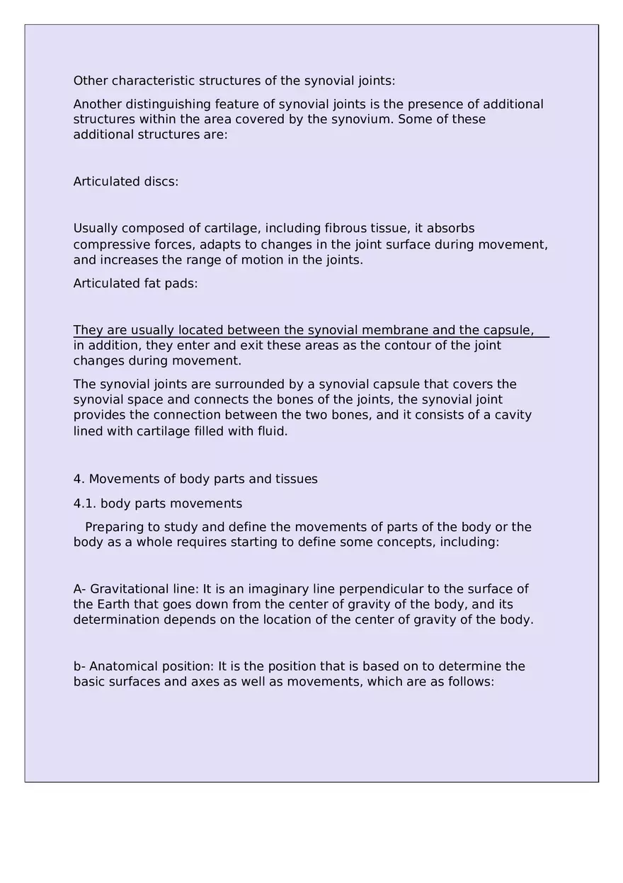 Human Anatomy and Physiology Joints - Page 8