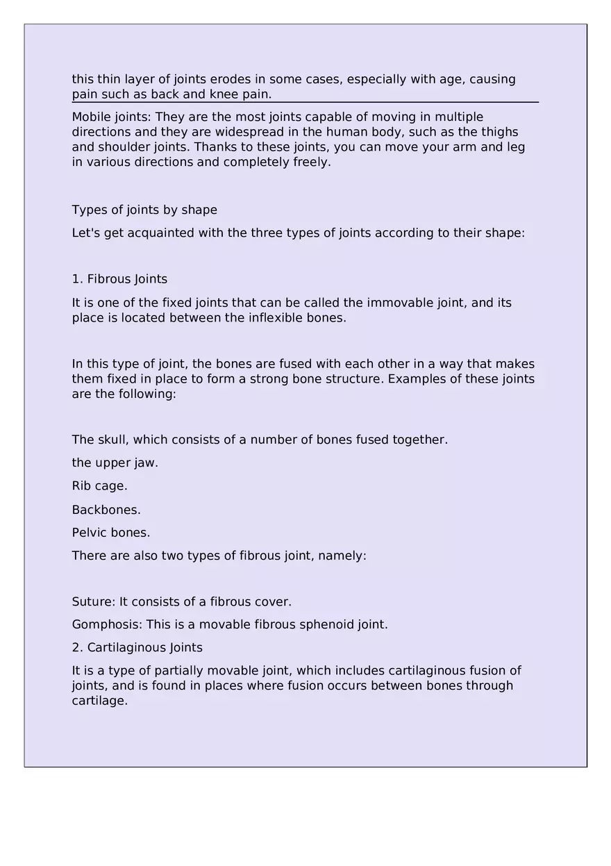 Human Anatomy and Physiology Joints - Page 17