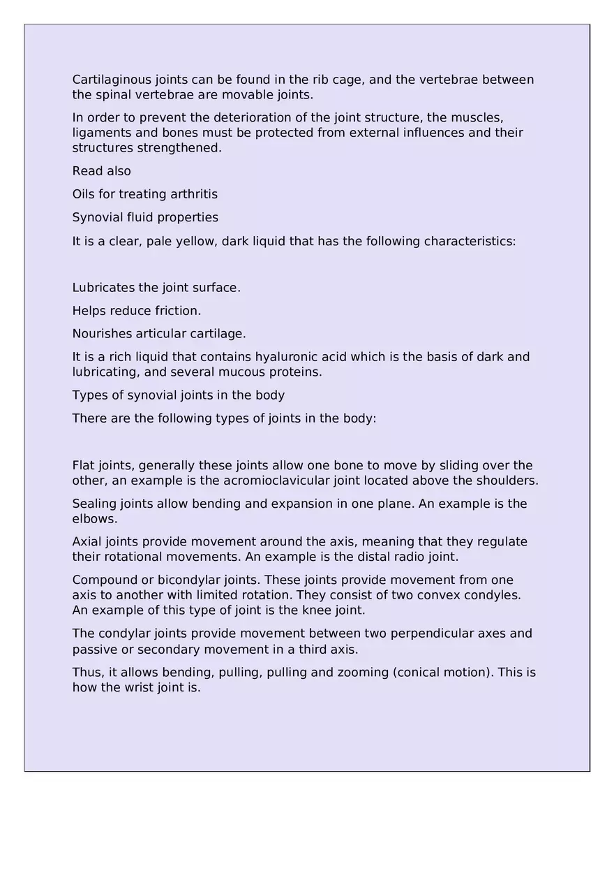 Human Anatomy and Physiology Joints - Page 6