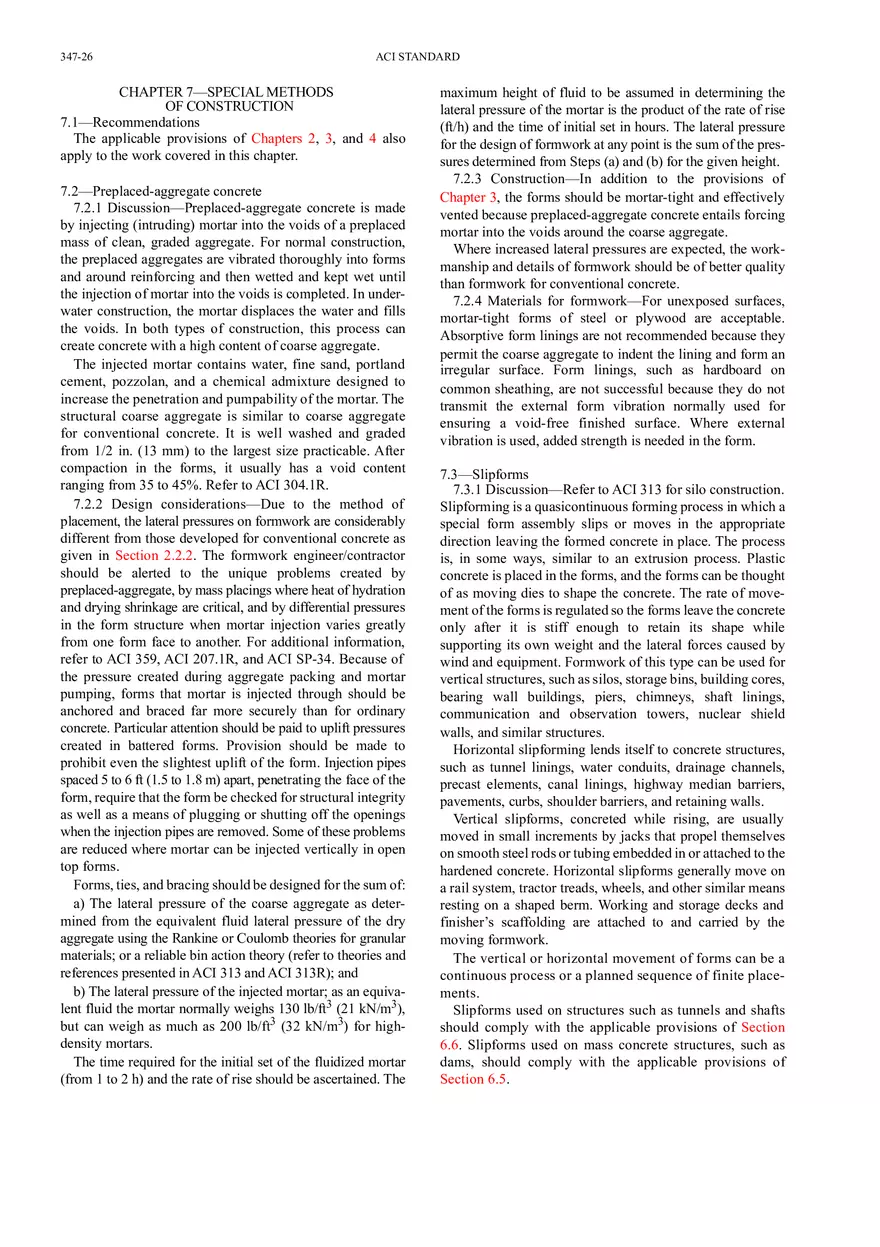 Guide to Formwork for Concrete Chapter 7 - Page 1