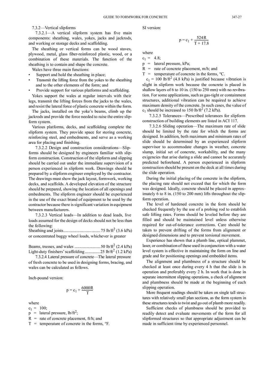 Guide to Formwork for Concrete Chapter 7 - Page 2