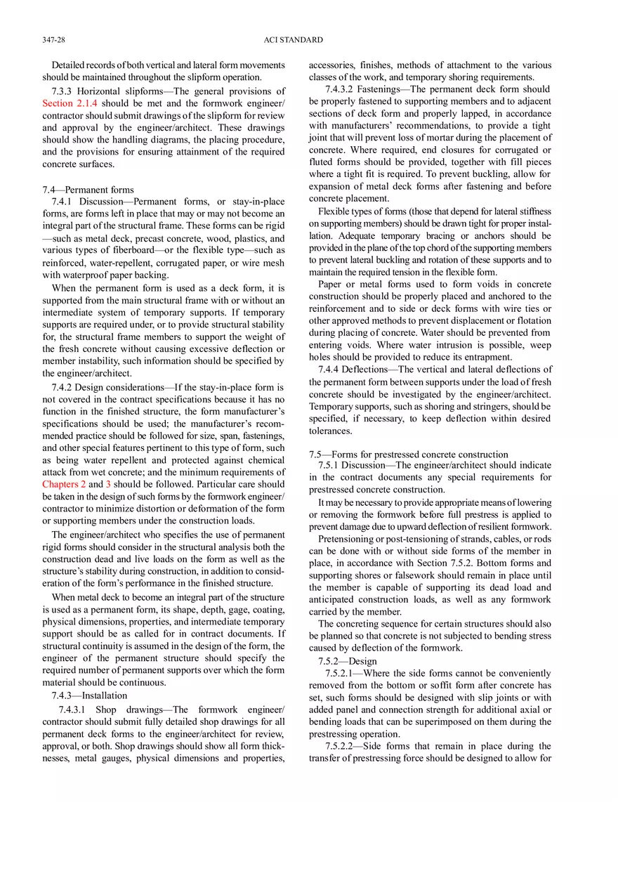 Guide to Formwork for Concrete Chapter 7 - Page 3