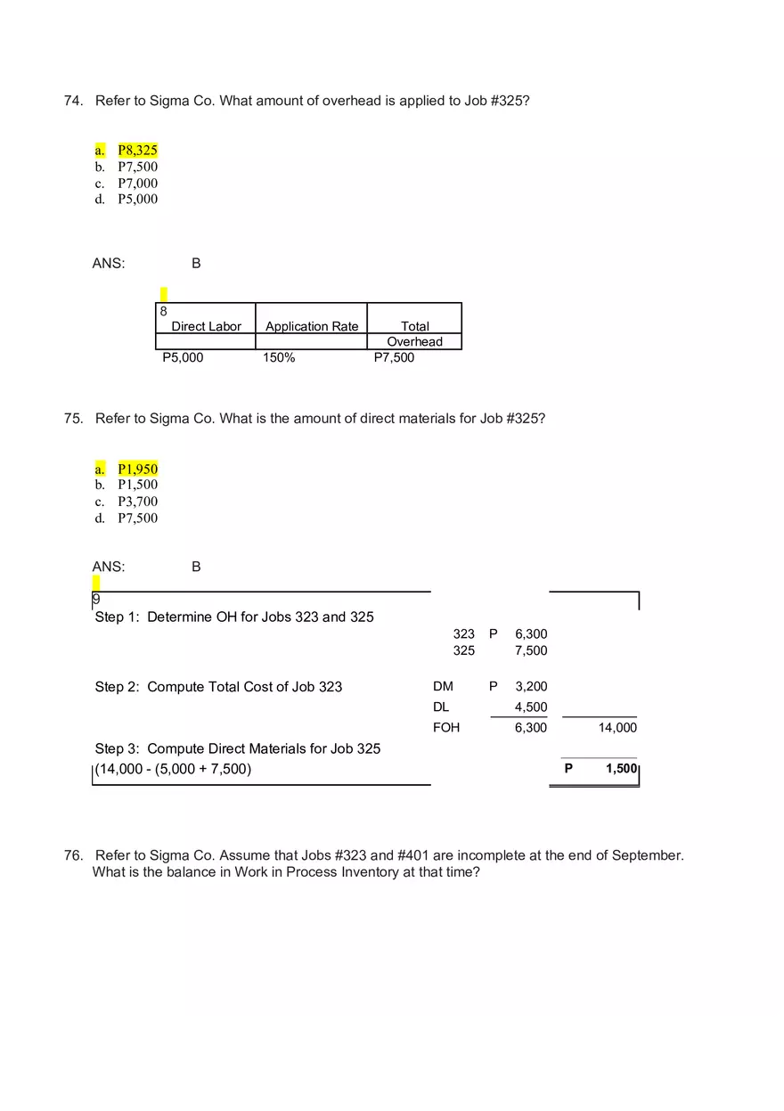 Job Order Costing - Page 14