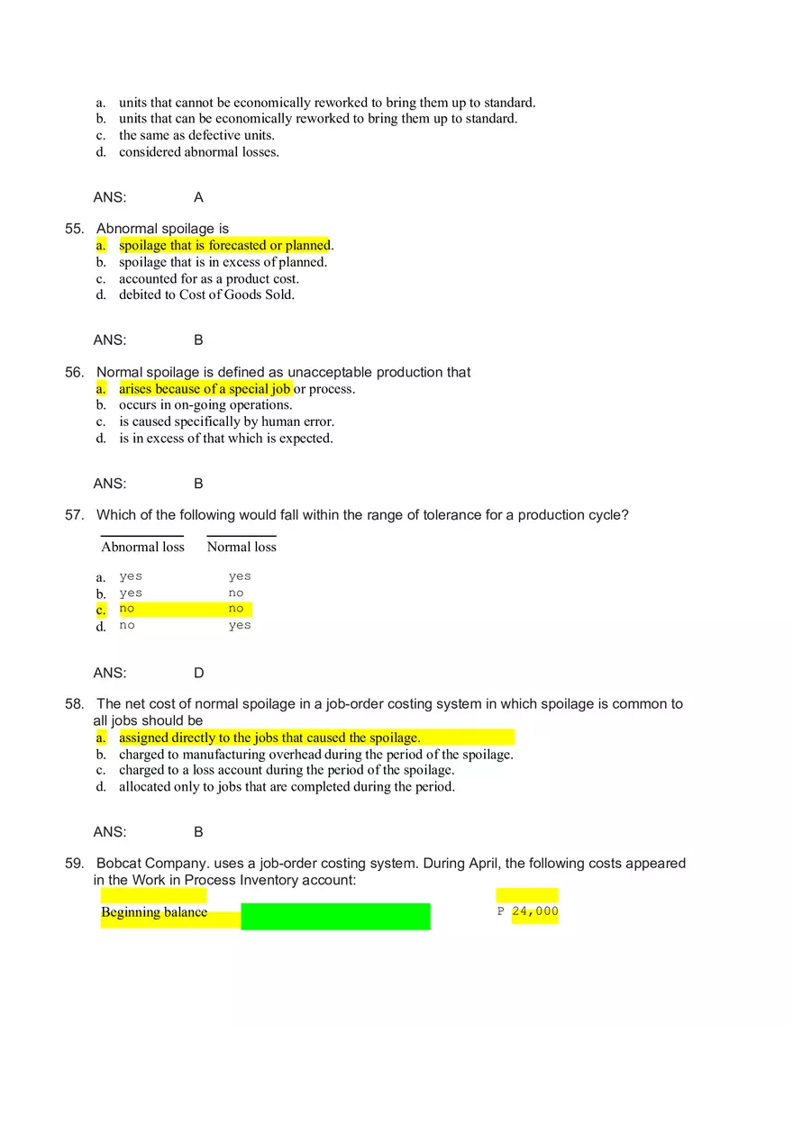 Job Order Costing - Page 4