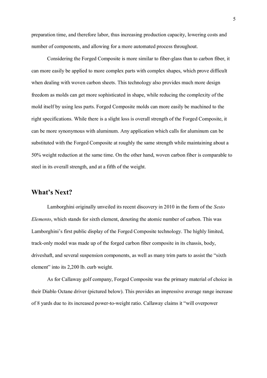 Lamborghini’s Forged Carbon Fiber - Page 5