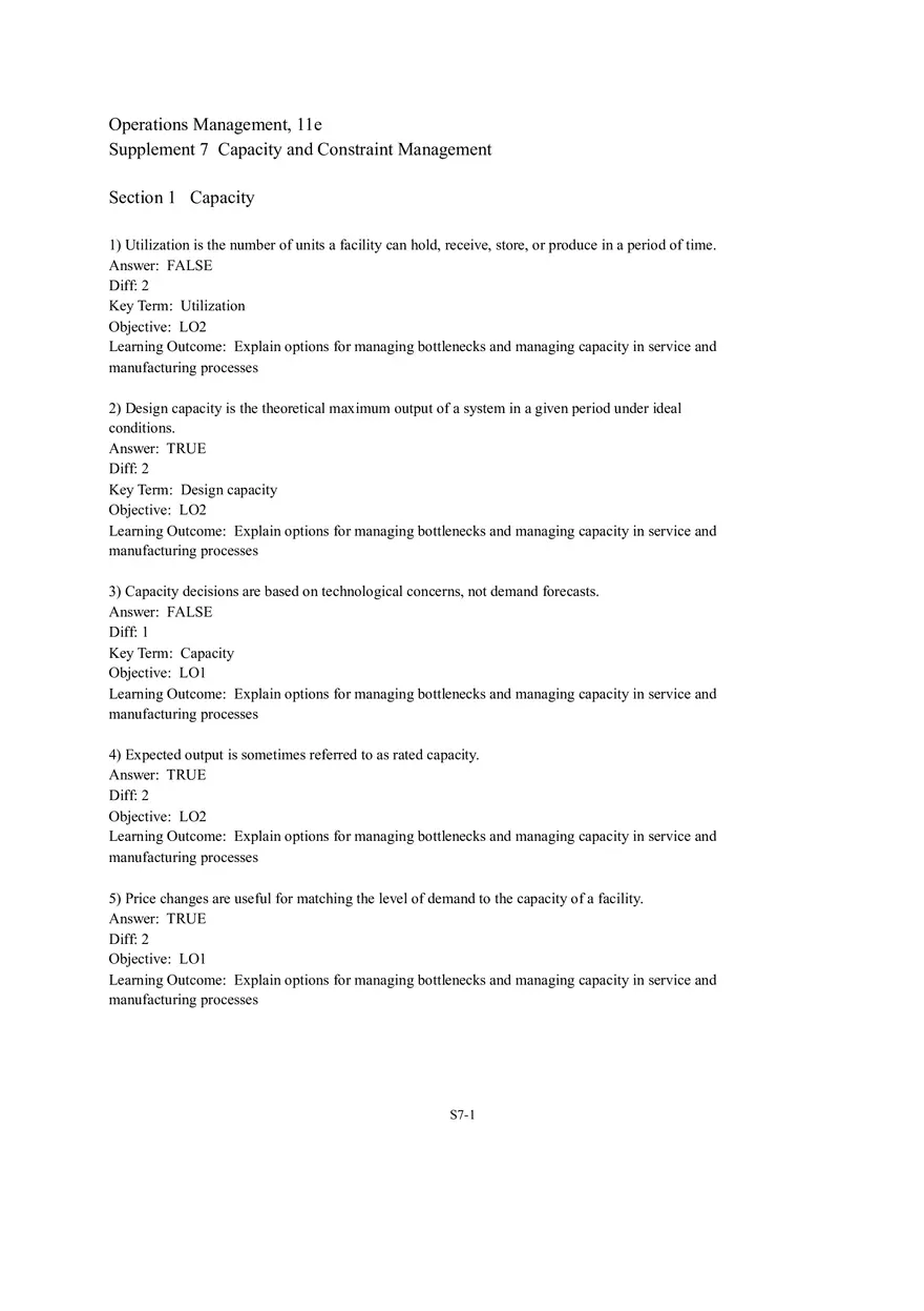 Section 1  Capacity - Page 1