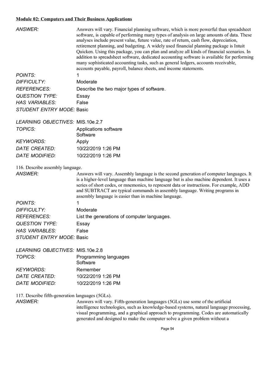 Computers and Their Business Application Essay - Page 9