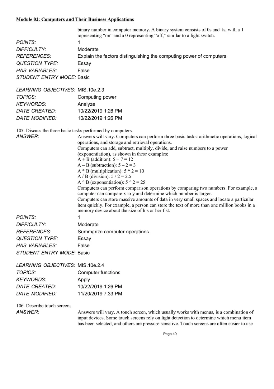 Computers and Their Business Application Essay - Page 4
