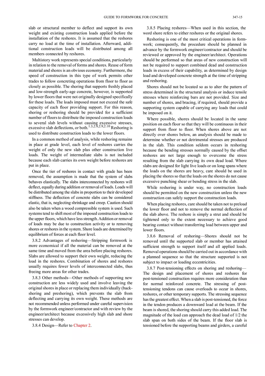 Guide to Formwork for Concrete Chapter 3 - Page 7