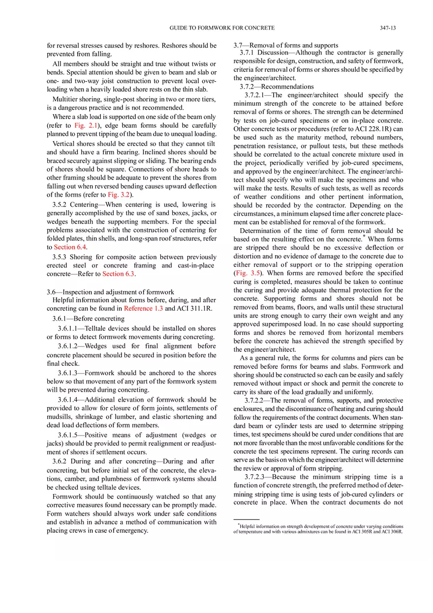 Guide to Formwork for Concrete Chapter 3 - Page 5