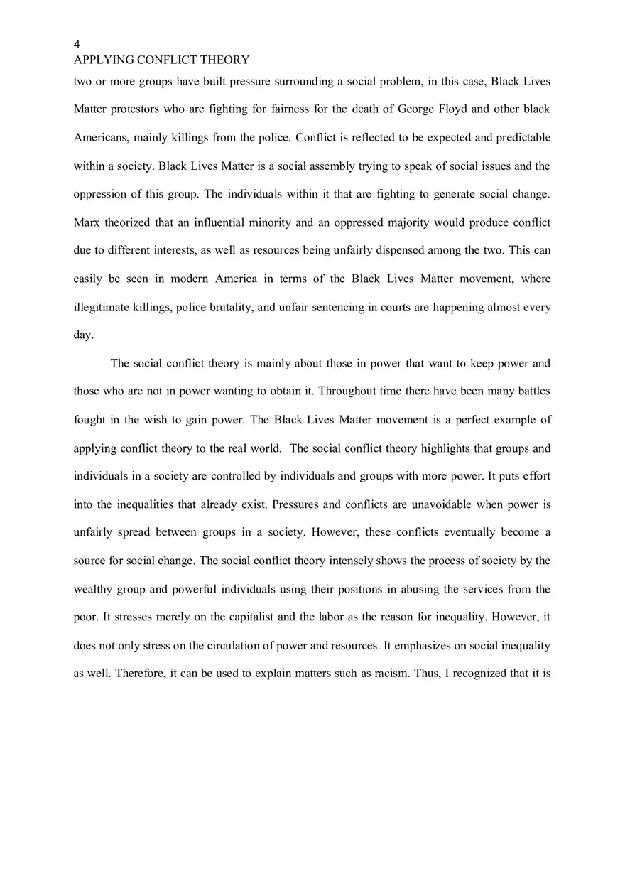 Applying Conflict Theory to the Real World - Page 4