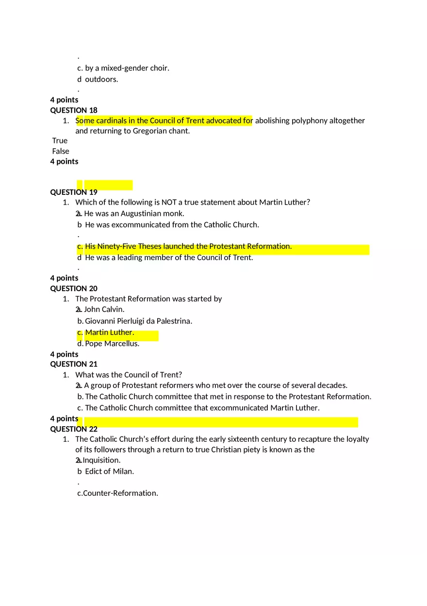 Music Chapter 19 Quizzes - Page 6