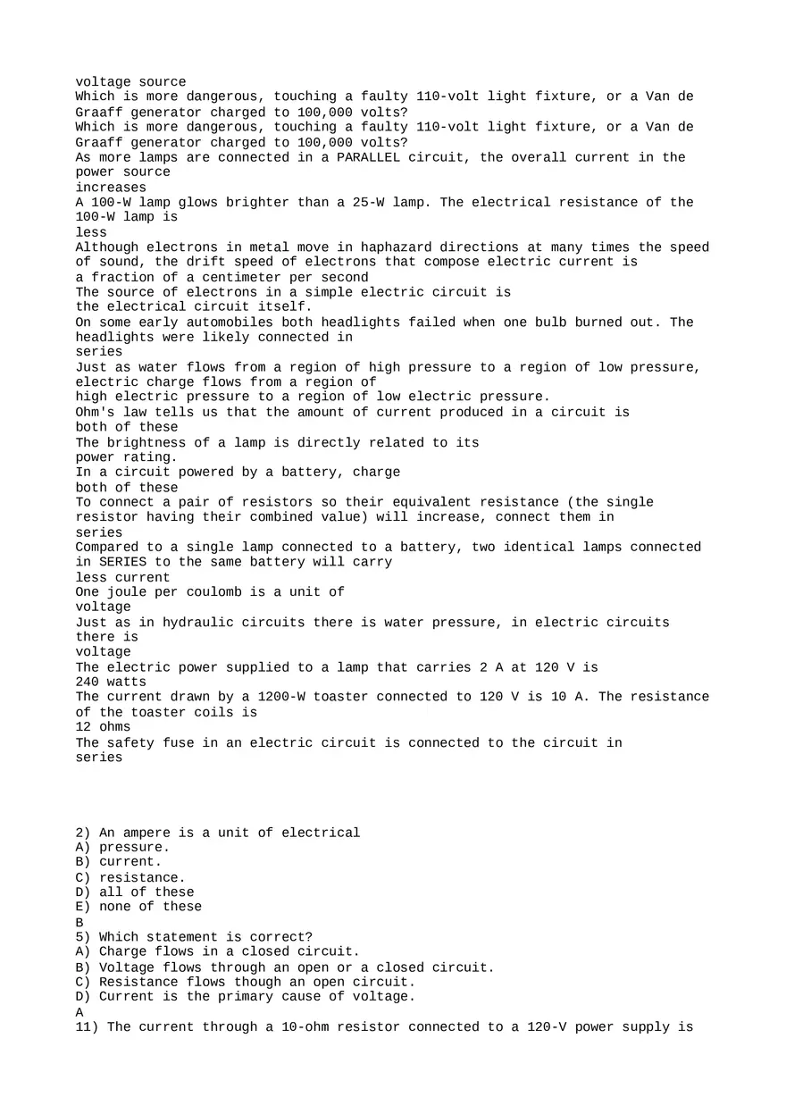 Exam Elementary Physics Chapter 23 Part 1 - Page 8