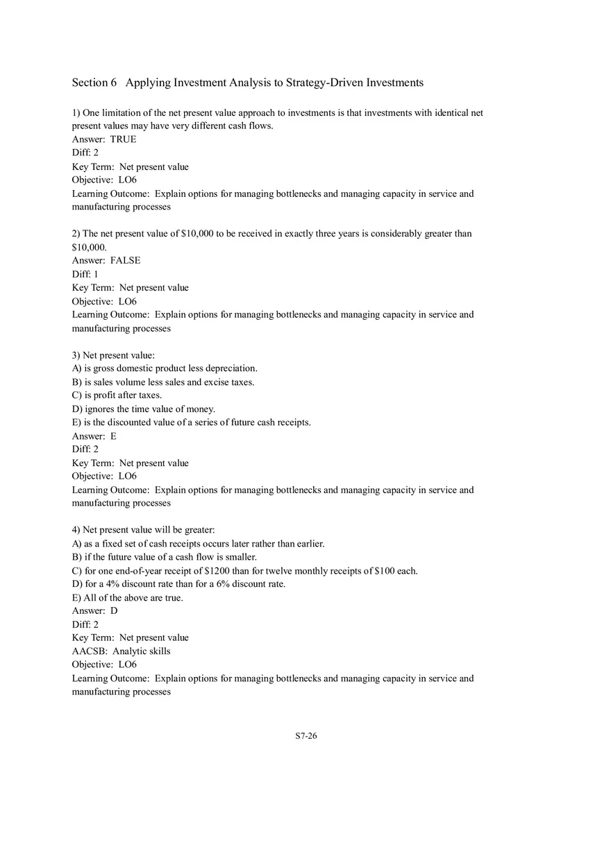 Section 6  Applying Investment Analysis to Strategy-Driven Investments - Page 1